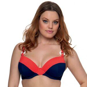 Curvy Kate Plain Sailing Padded Plunge Bikini Top